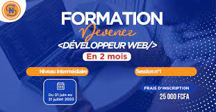 développeur web formation