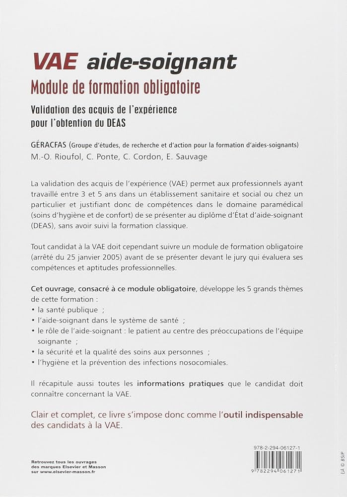 formation aide soignante